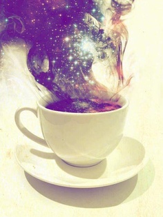 The world in my coffee cup!